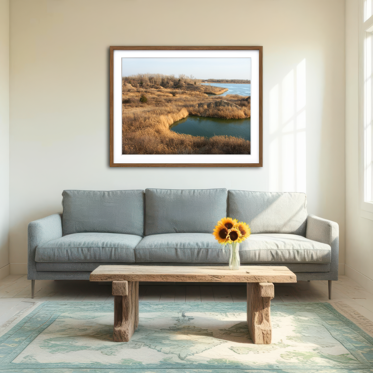 AUTO-MOCKUP ROOM | Mazonia Braidwood State Fish and Wildlife Area Wall Art
