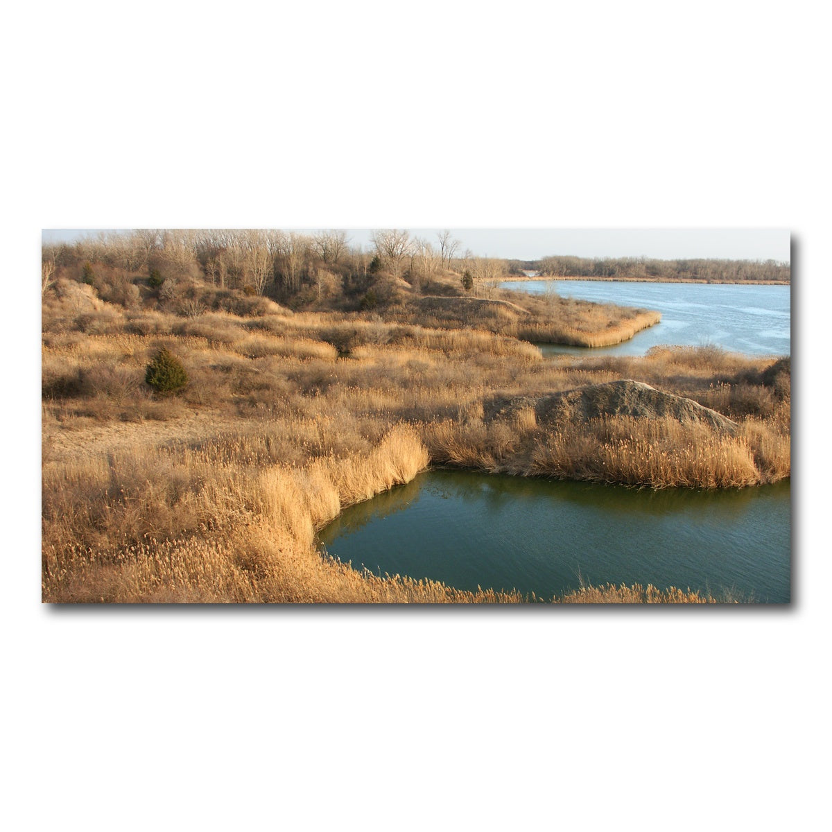 AUTO-MOCKUP WHITE | Mazonia Braidwood State Fish and Wildlife Area | 1 Piece | Gallery Wrap Canvas | group=2x1