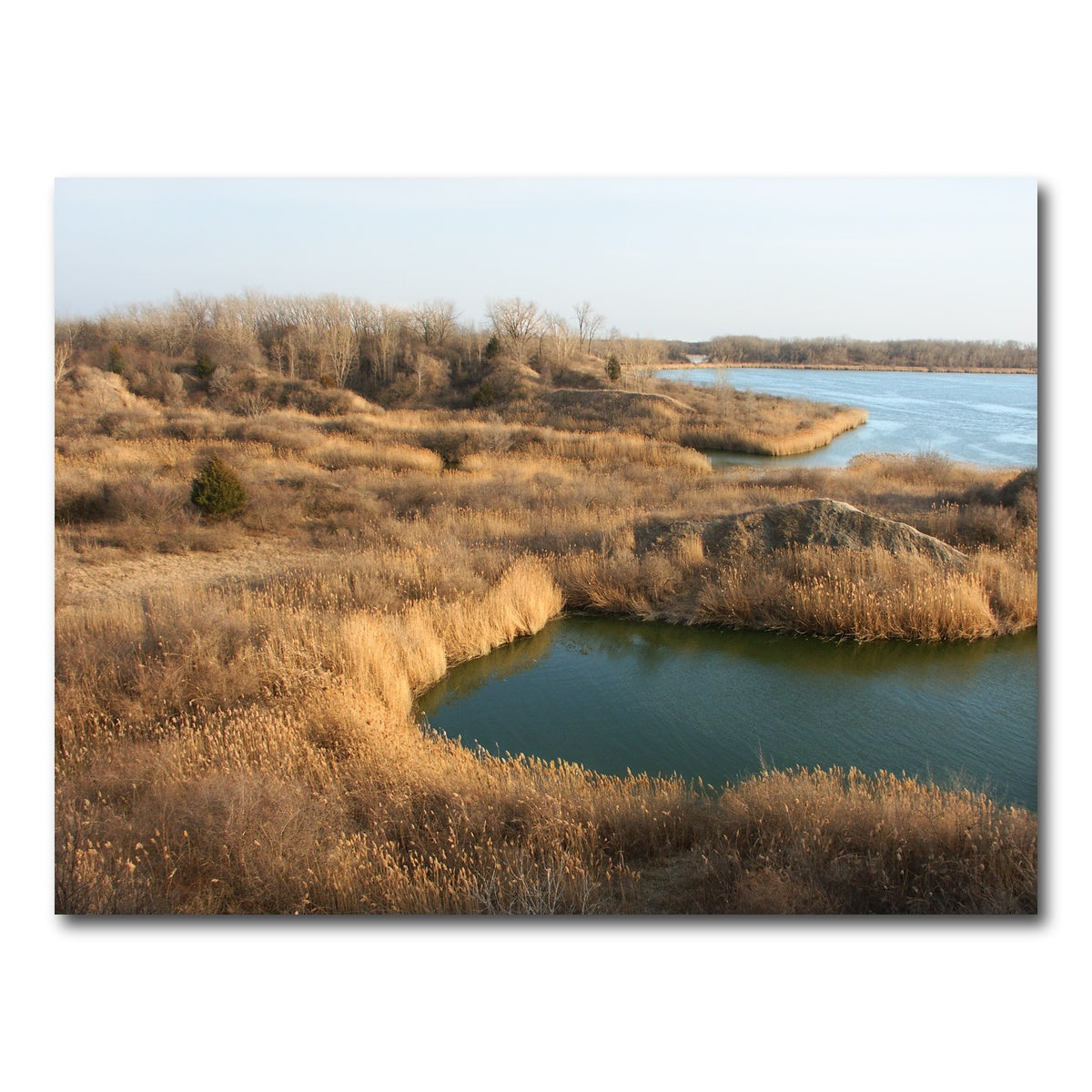 AUTO-MOCKUP WHITE | Mazonia Braidwood State Fish and Wildlife Area | 1 Piece | Gallery Wrap Canvas | group=4x3