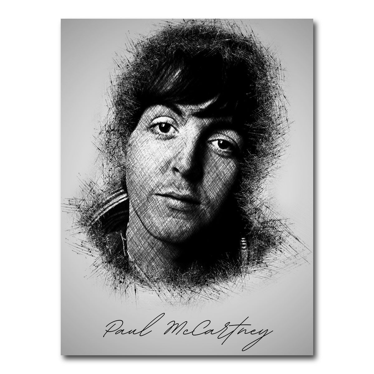 AUTO-MOCKUP WHITE | McCartney Sketch | 1 Piece | Gallery Wrap Canvas | group=3x4