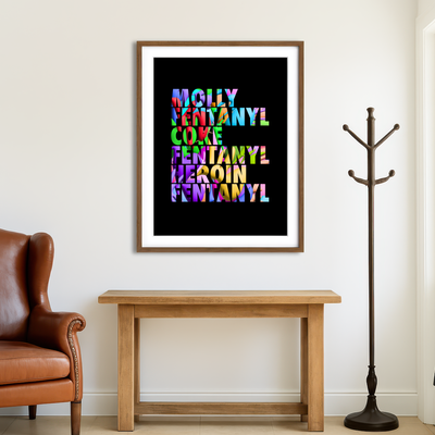 AUTO-MOCKUP ROOM | Mdern Drugs Wall Art