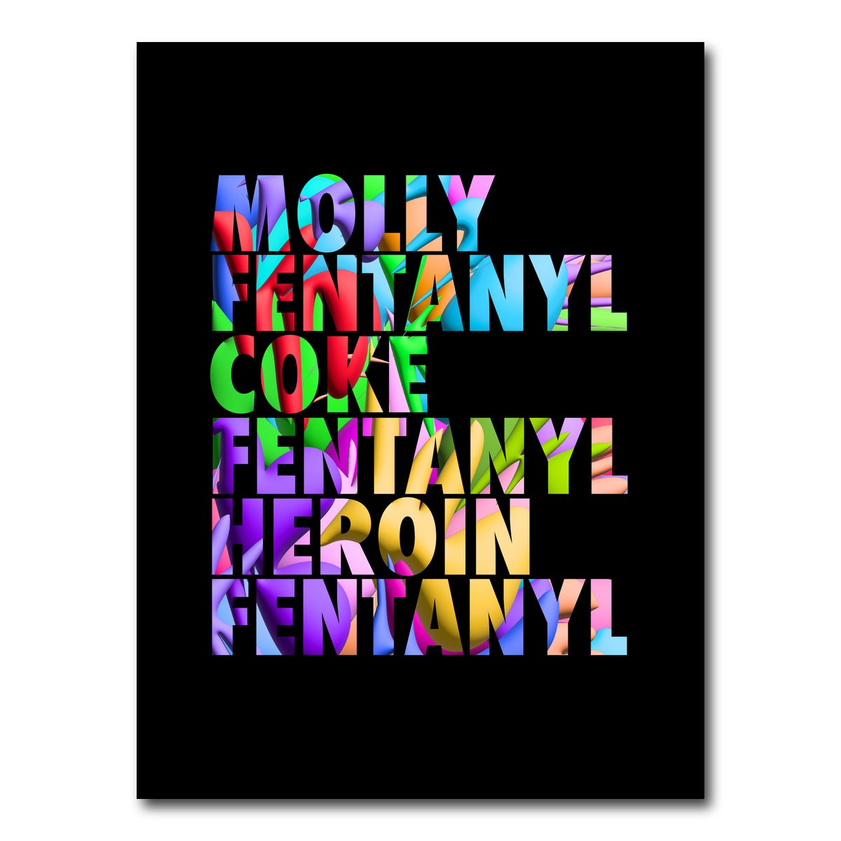 AUTO-MOCKUP WHITE | Mdern Drugs | 1 Piece | Gallery Wrap Canvas | group=3x4