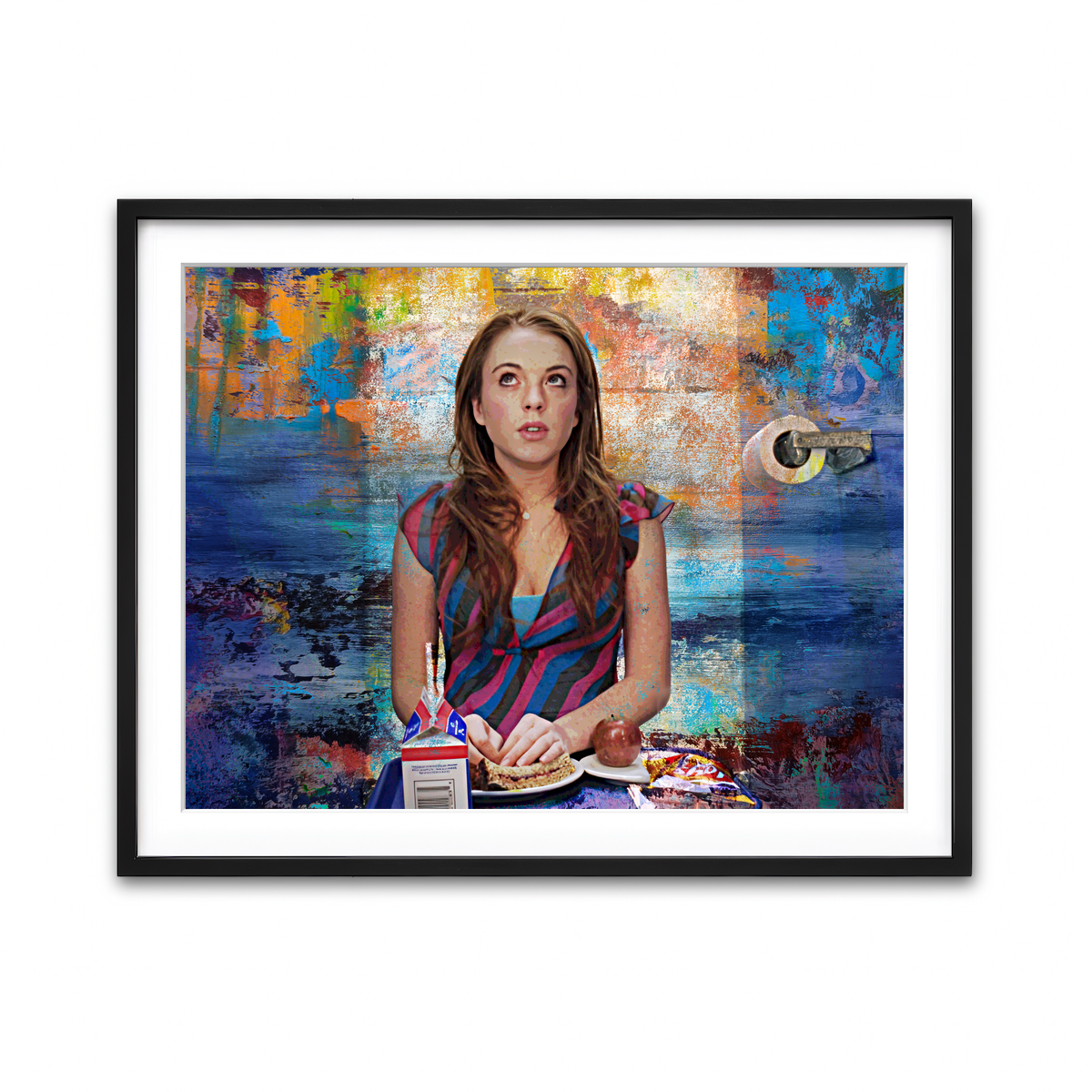 Framed Print 4x3 Black