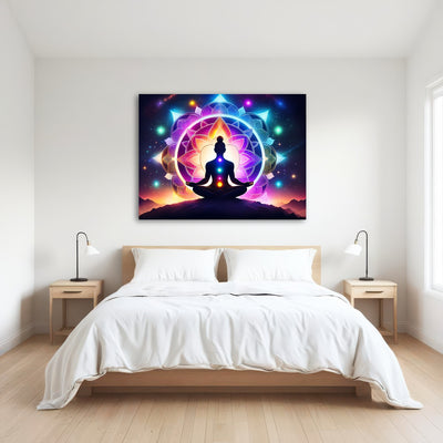 AUTO-MOCKUP ROOM | Meditating Chakras