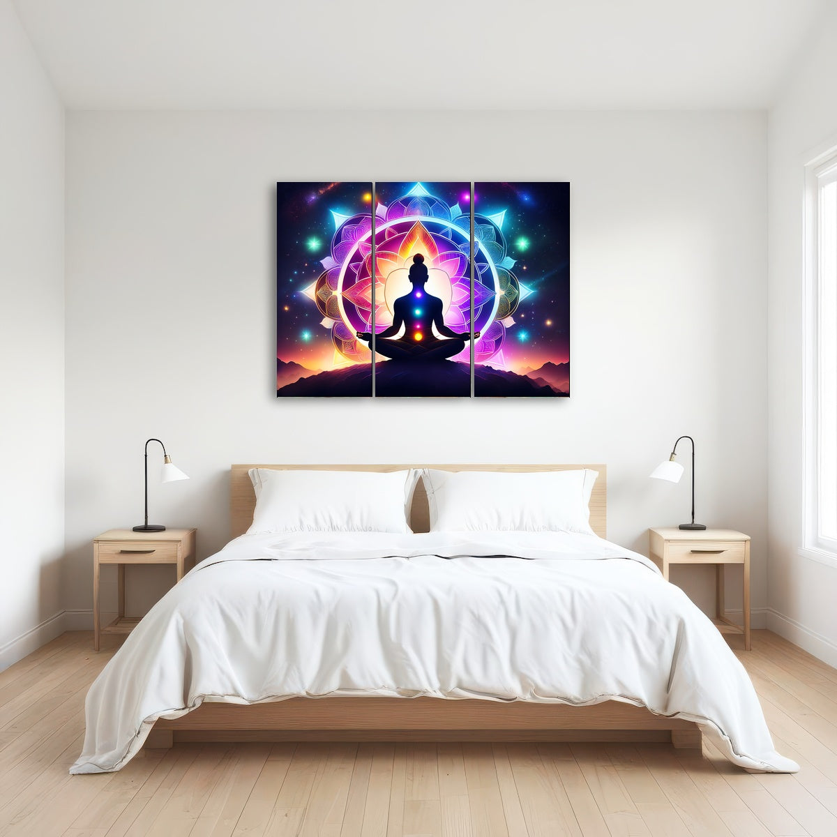 AUTO-MOCKUP ROOM | Meditating Chakras