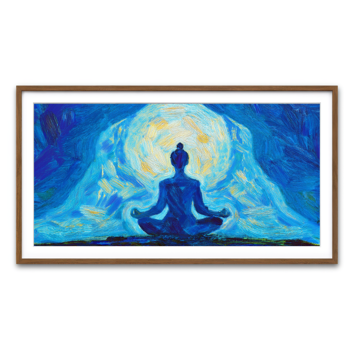 Framed Print 2x1 Walnut