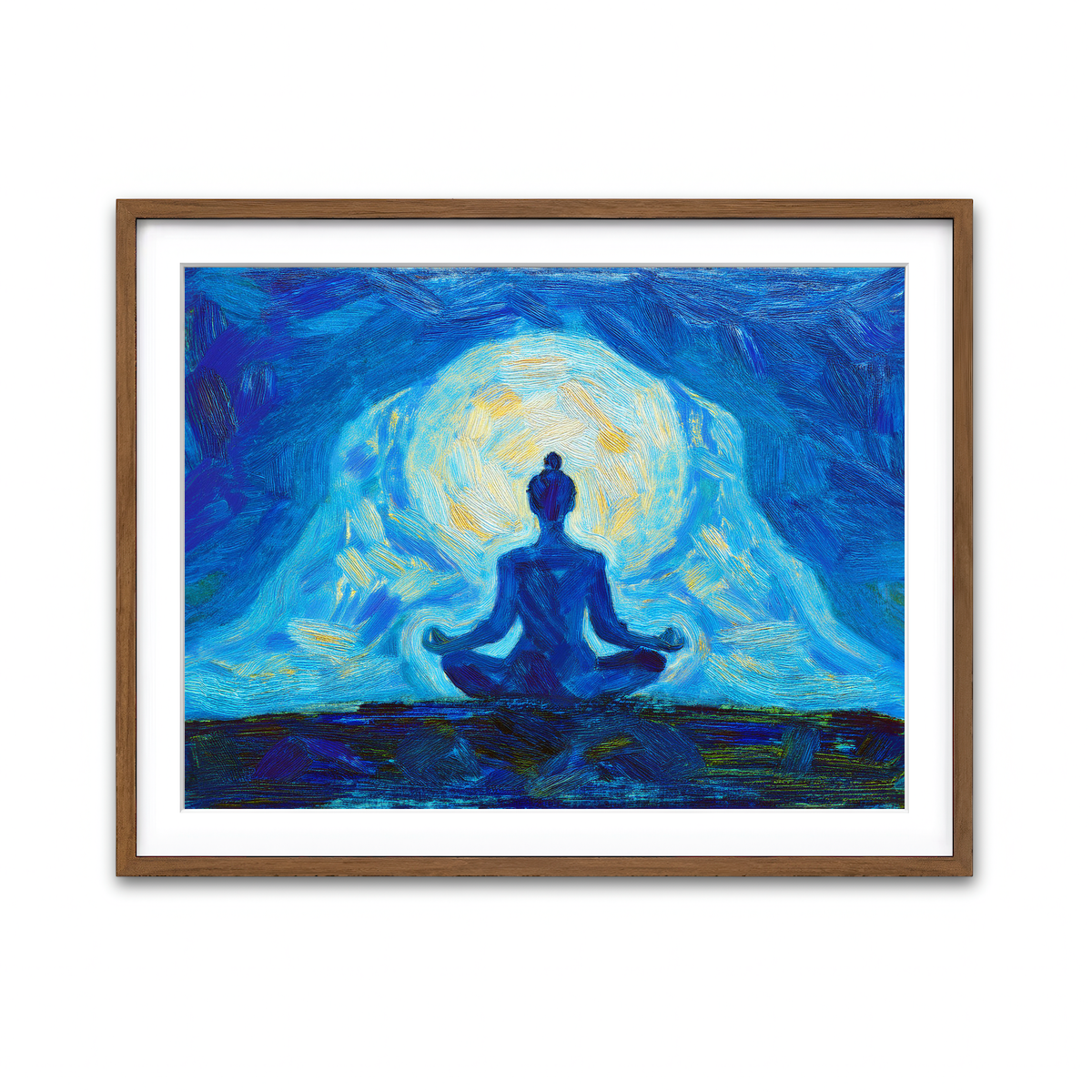 Framed Print 4x3 Walnut