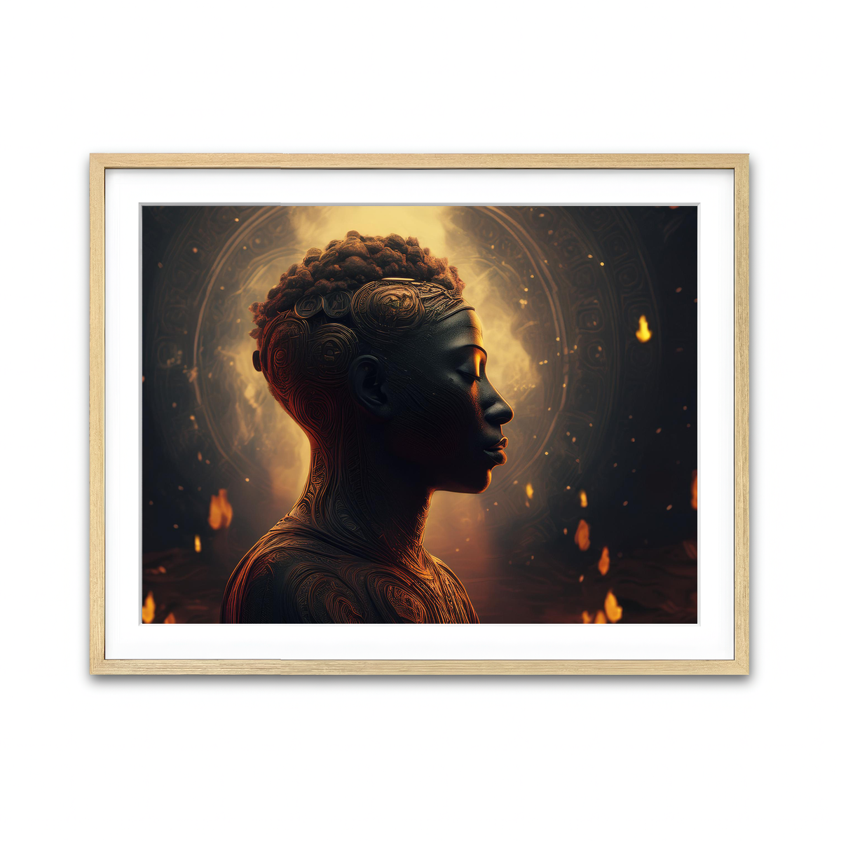 Framed Print 4x3 Natural