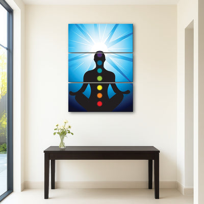 AUTO-MOCKUP ROOM | Meditating with chakra