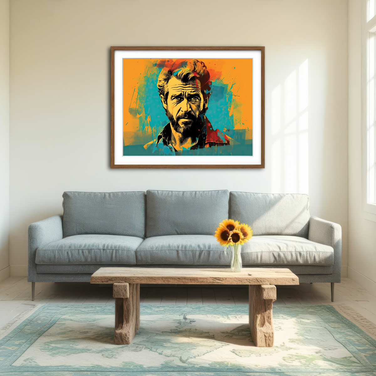 AUTO-MOCKUP ROOM | Mel Gibson II Wall Art