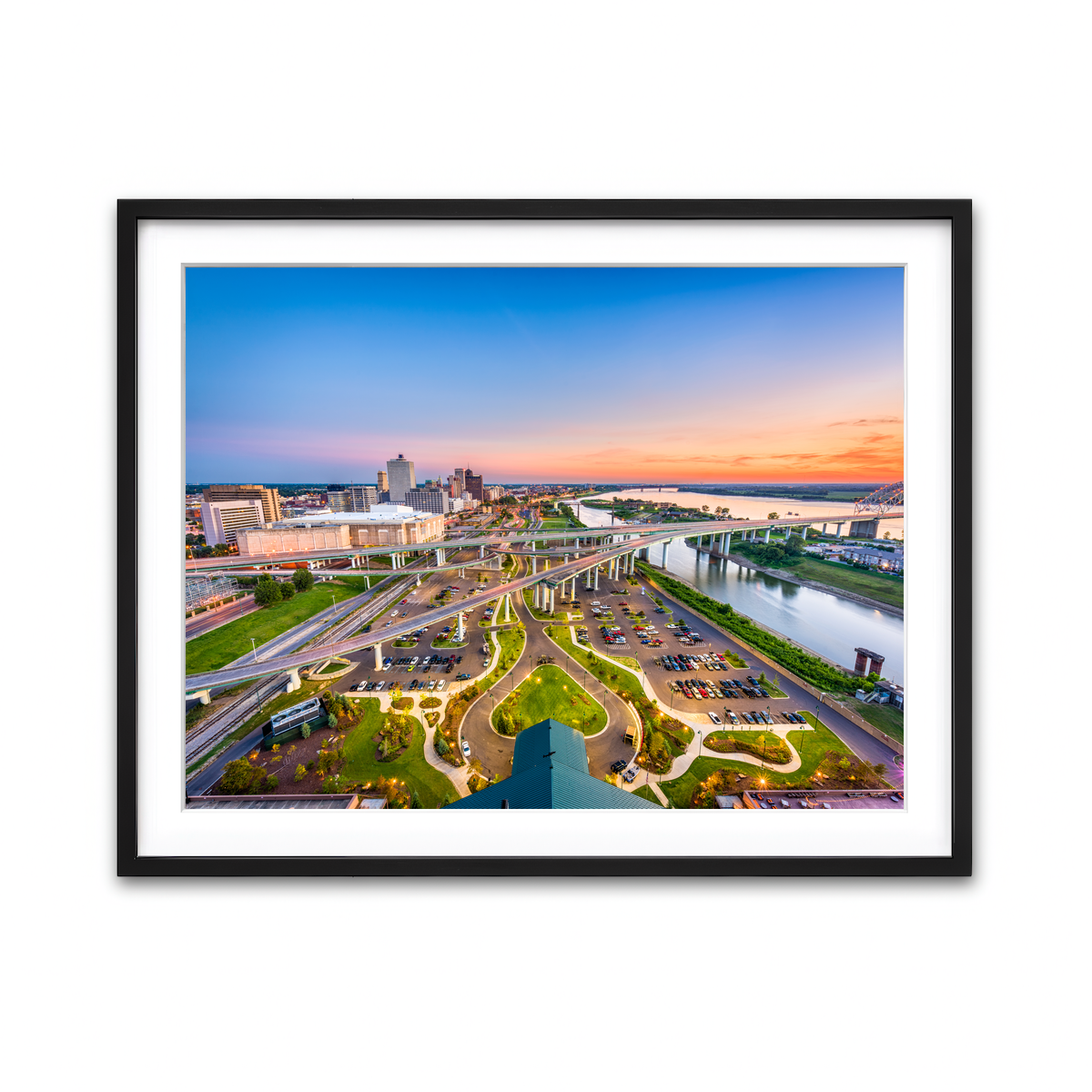 Framed Print 4x3 Black