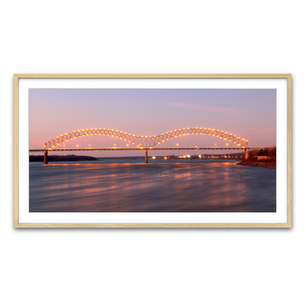 Framed Print 2x1 Natural