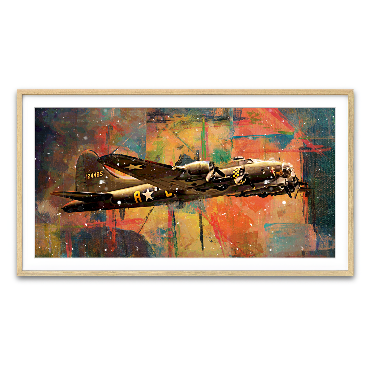 Framed Print 2x1 Natural