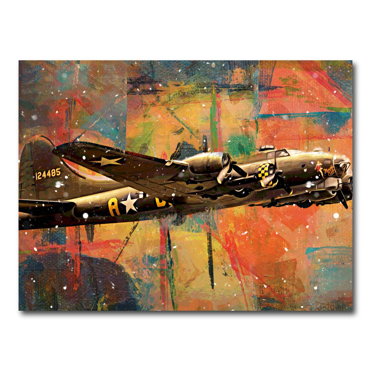 AUTO-MOCKUP WHITE | Memphis Belle | 1 Piece | Gallery Wrap Canvas | group=4x3