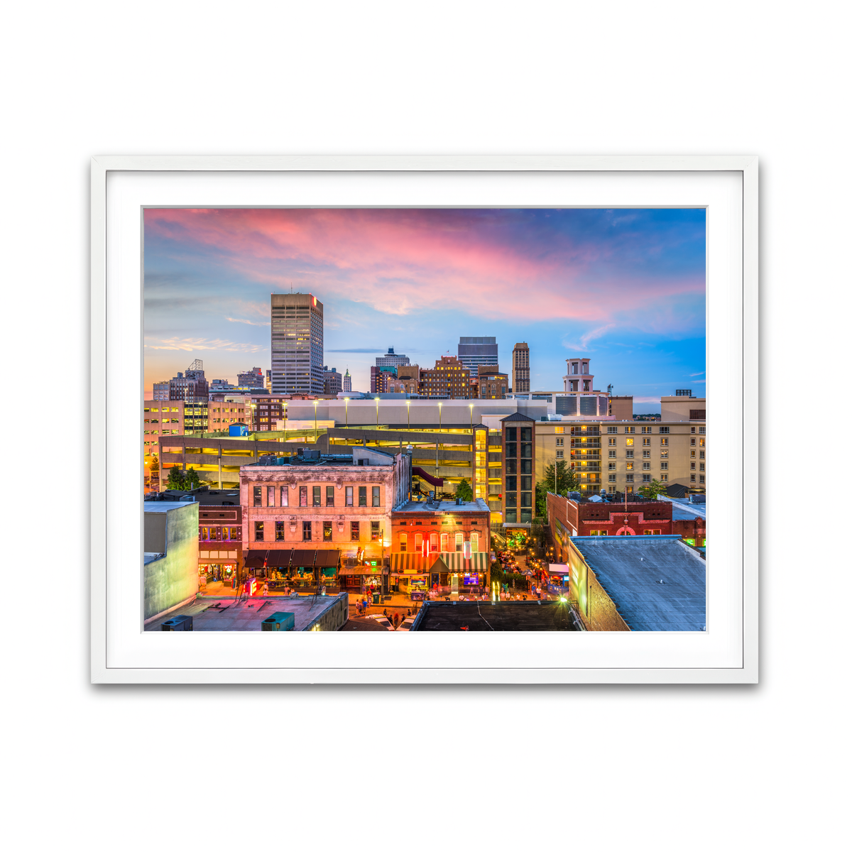 Framed Print 4x3 White