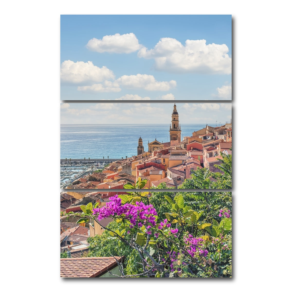 AUTO-MOCKUP WHITE | Menton | 3 Piece | Gallery Wrap Canvas | group=12x24_stacked