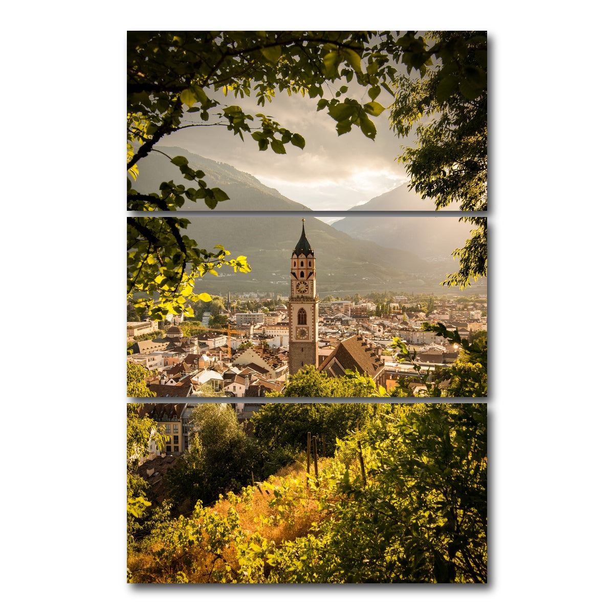 AUTO-MOCKUP WHITE | Merano | 3 Piece | Gallery Wrap Canvas | group=12x24_stacked