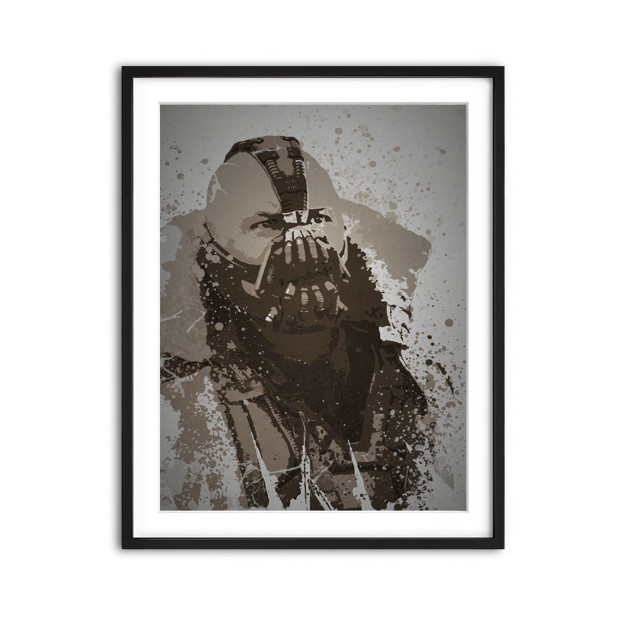 Framed Print 3x4 Black