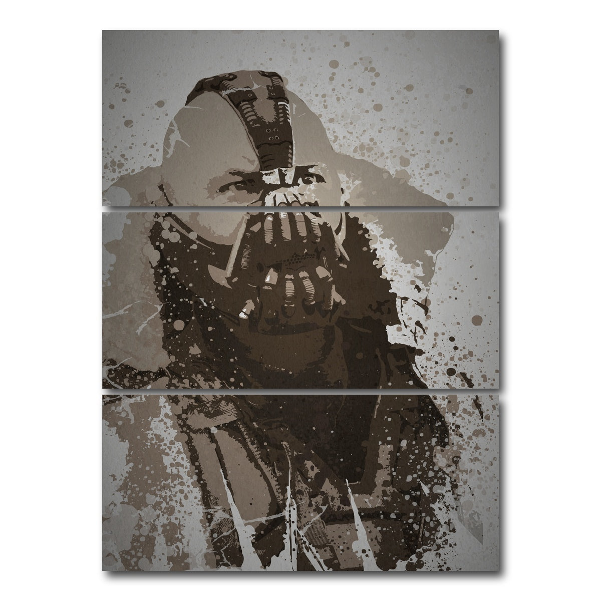 AUTO-MOCKUP WHITE | Mercenary | 3 Piece | Gallery Wrap Canvas | group=8x18_stacked