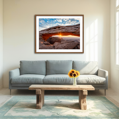 AUTO-MOCKUP ROOM | Mesa At Sunrise Wall Art