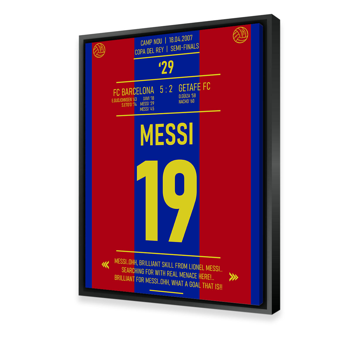 Messi Wall Art