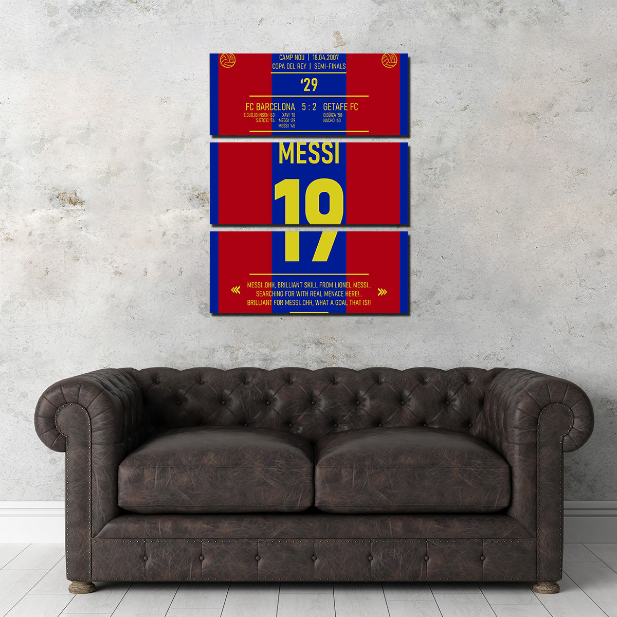 Messi Wall Art