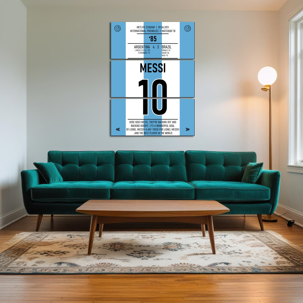 AUTO-MOCKUP ROOM | Messi Argentina