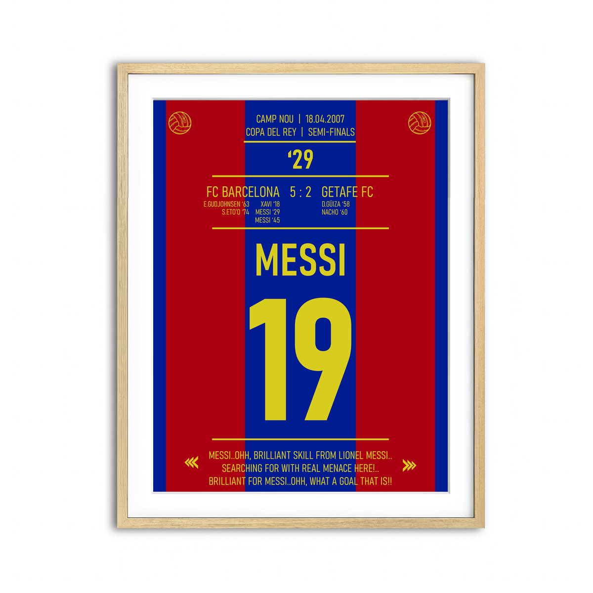 Framed Print 3x4 Natural