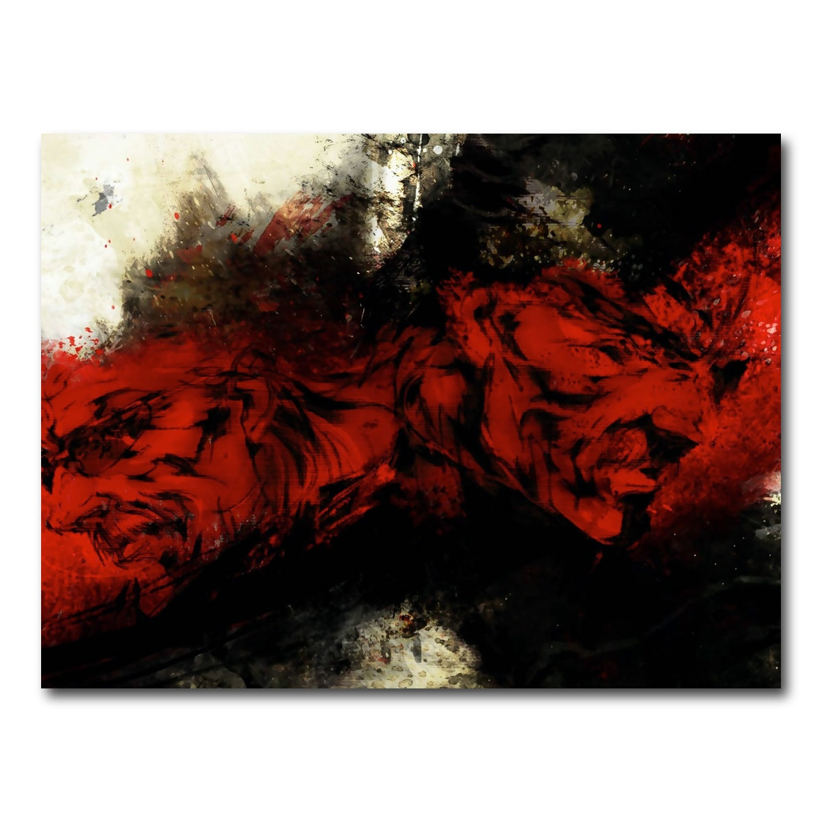 AUTO-MOCKUP WHITE | Metal Gear | 1 Piece | Gallery Wrap Canvas | group=4x3