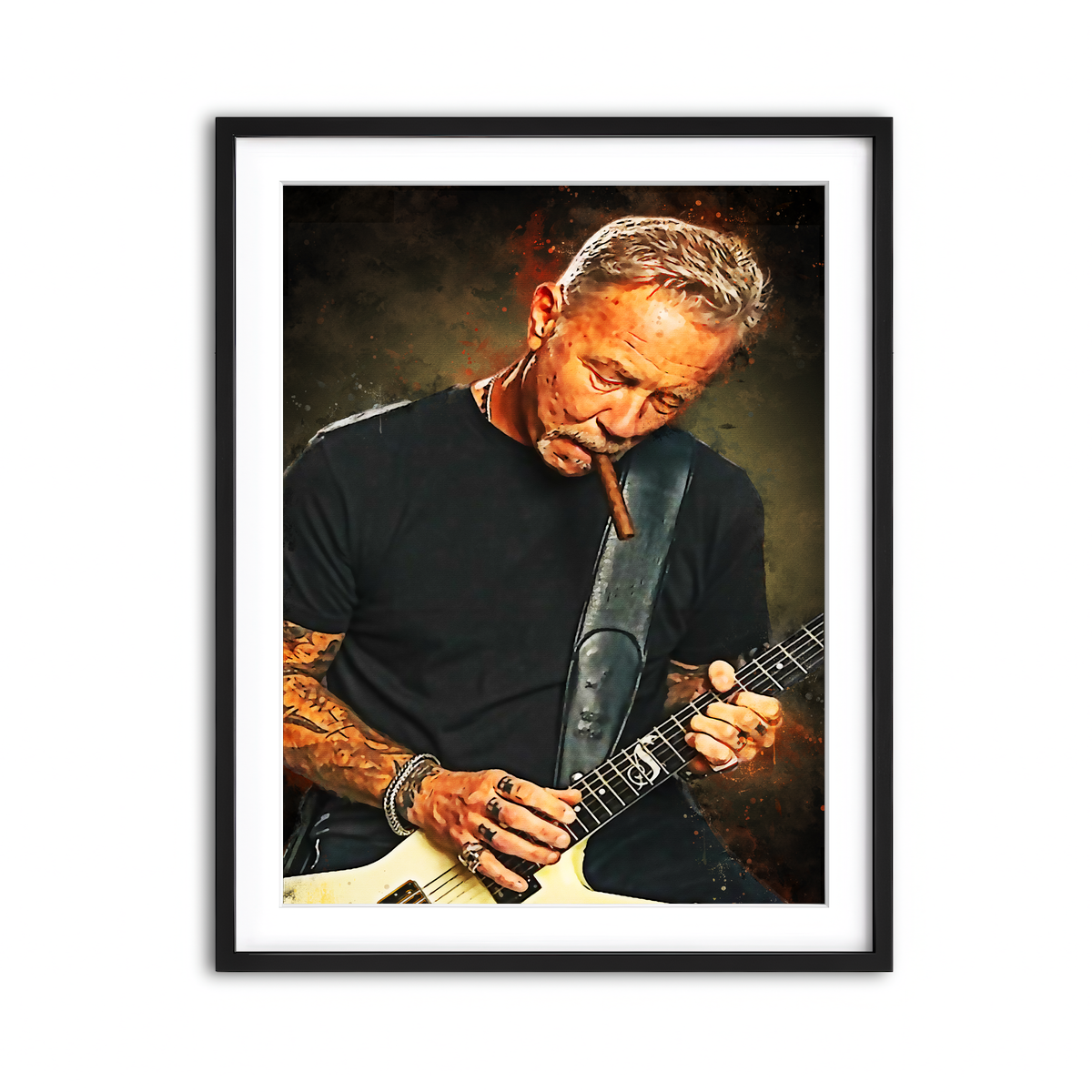 Framed Print 3x4 Black