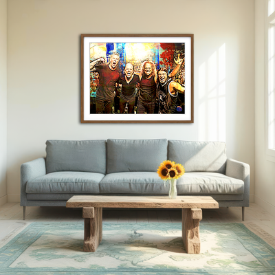 AUTO-MOCKUP ROOM | Metallica Wall Art