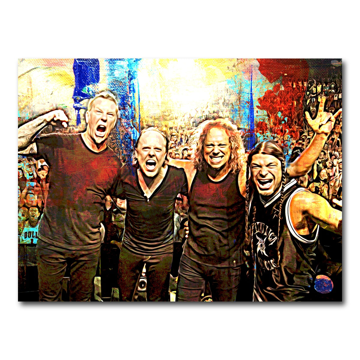AUTO-MOCKUP WHITE | Metallica | 1 Piece | Gallery Wrap Canvas | group=4x3