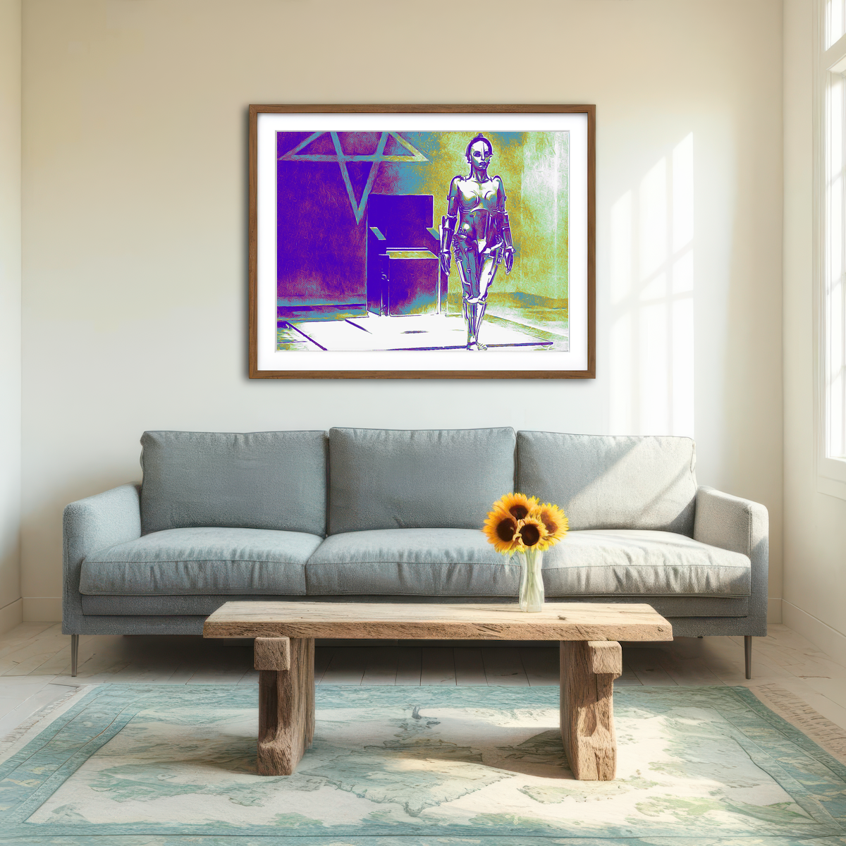 AUTO-MOCKUP ROOM | Metropolis POP Wall Art