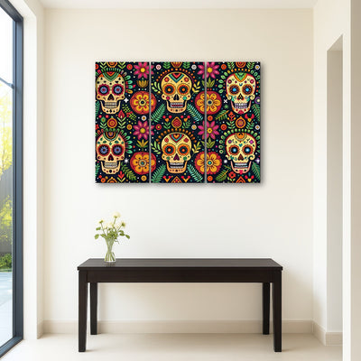AUTO-MOCKUP ROOM | Mexican ethnic pattern