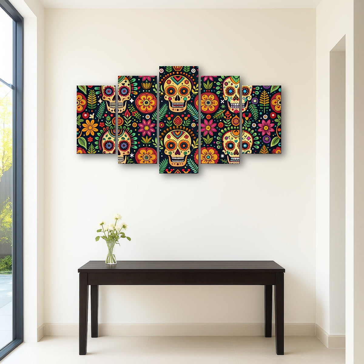 AUTO-MOCKUP ROOM | Mexican ethnic pattern