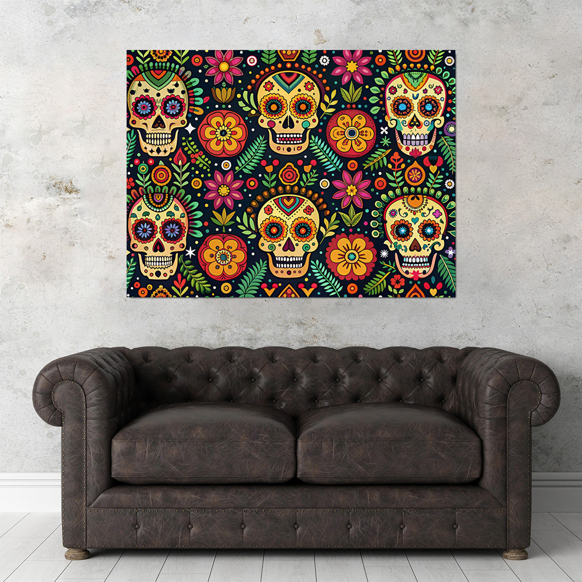 Mexican ethnic pattern Wall Art