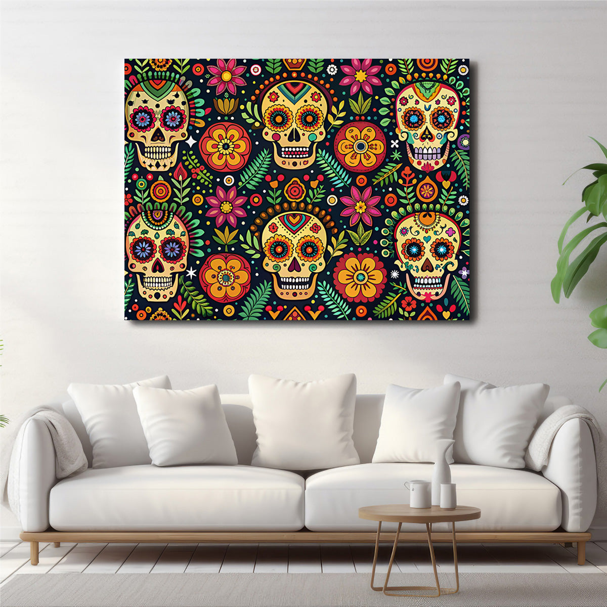 Mexican ethnic pattern Wall Art