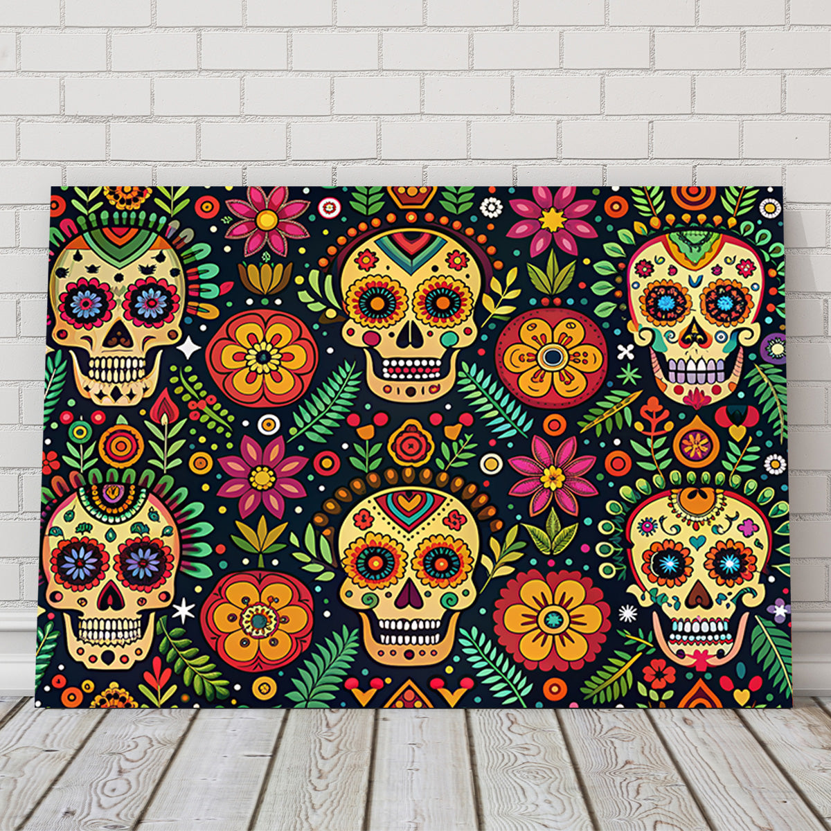 Mexican ethnic pattern Wall Art