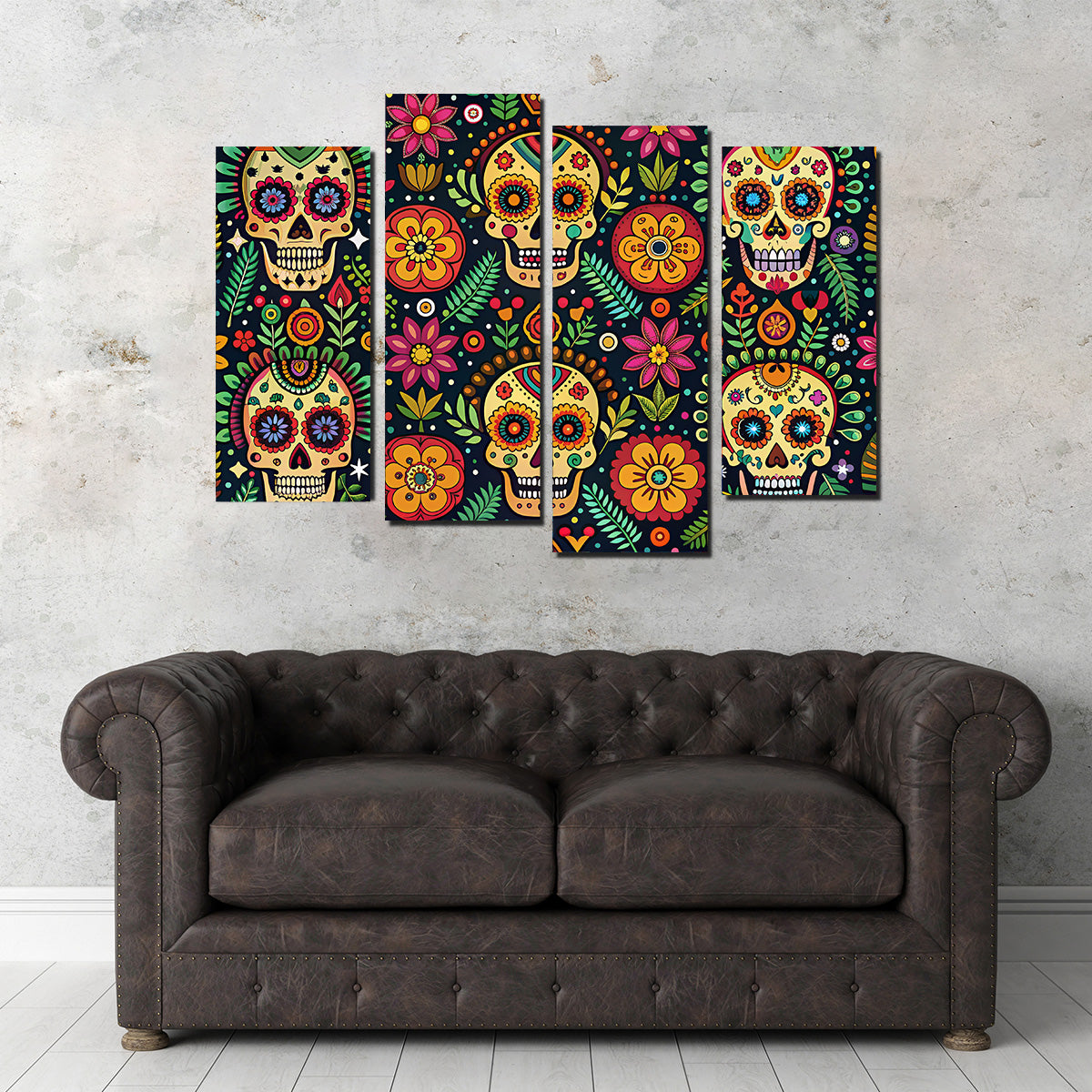 Mexican ethnic pattern Wall Art