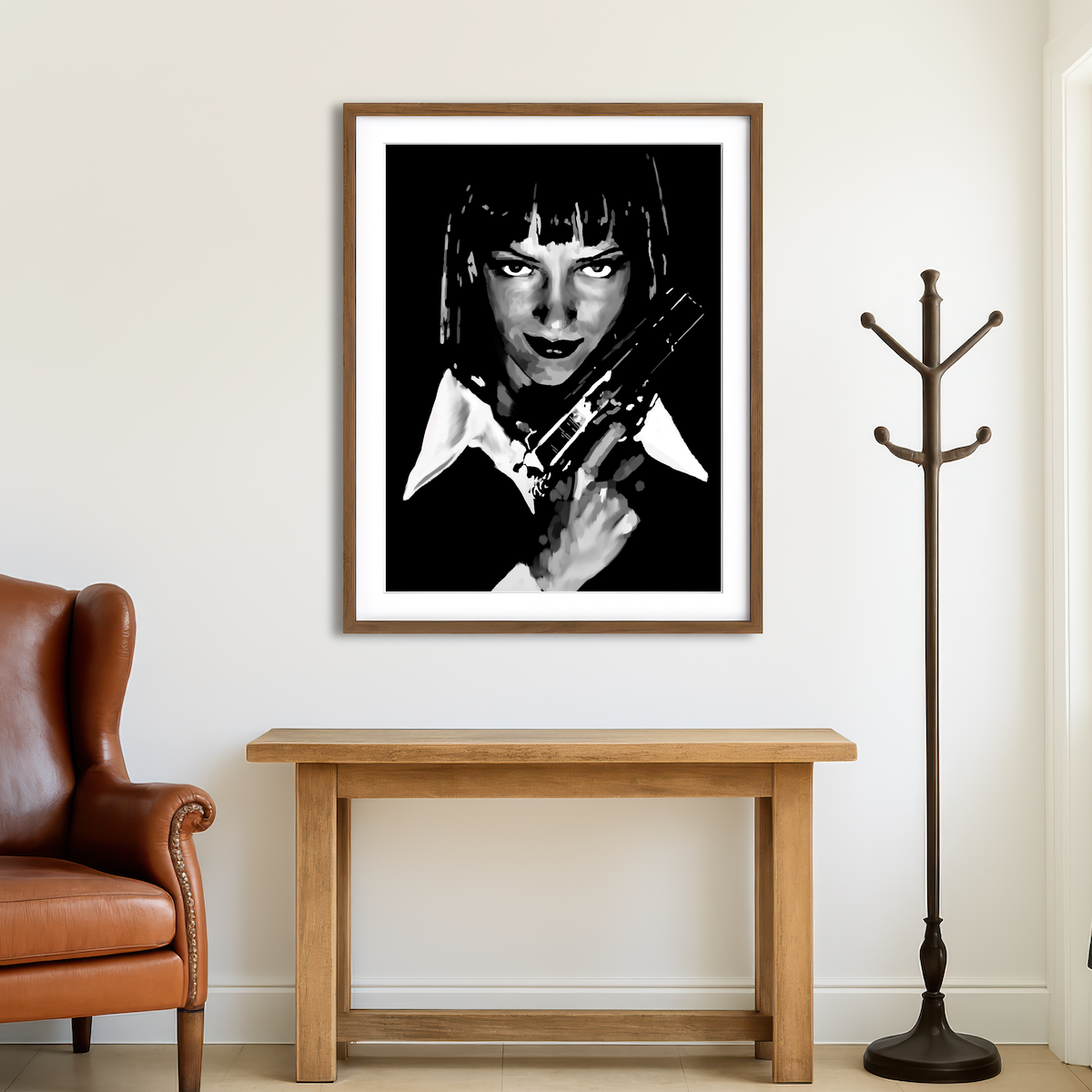 AUTO-MOCKUP ROOM | Mia Noir Wall Art