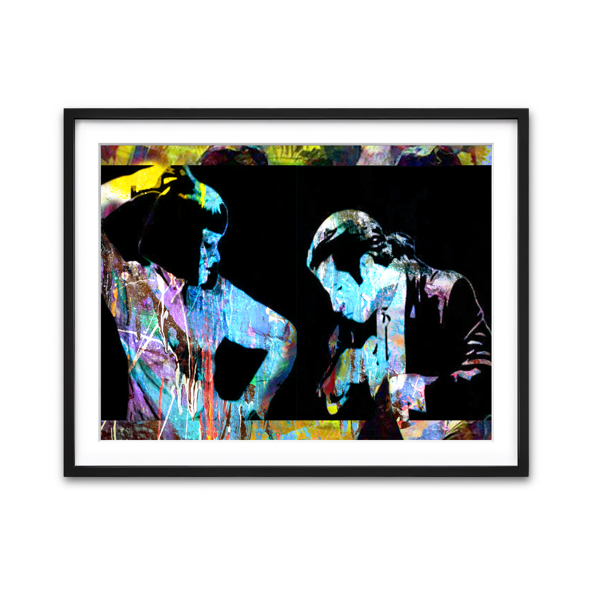 Framed Print 4x3 Black