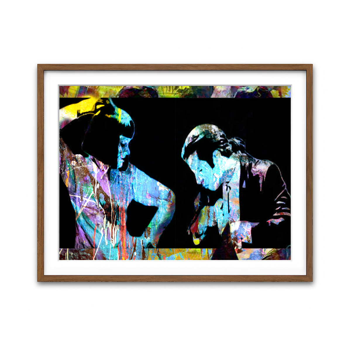 Framed Print 4x3 Walnut