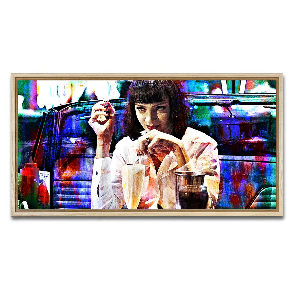 AUTO-MOCKUP WHITE | Mia's Milkshake | 1 Piece | Natural Framed Canvas | group=2x1