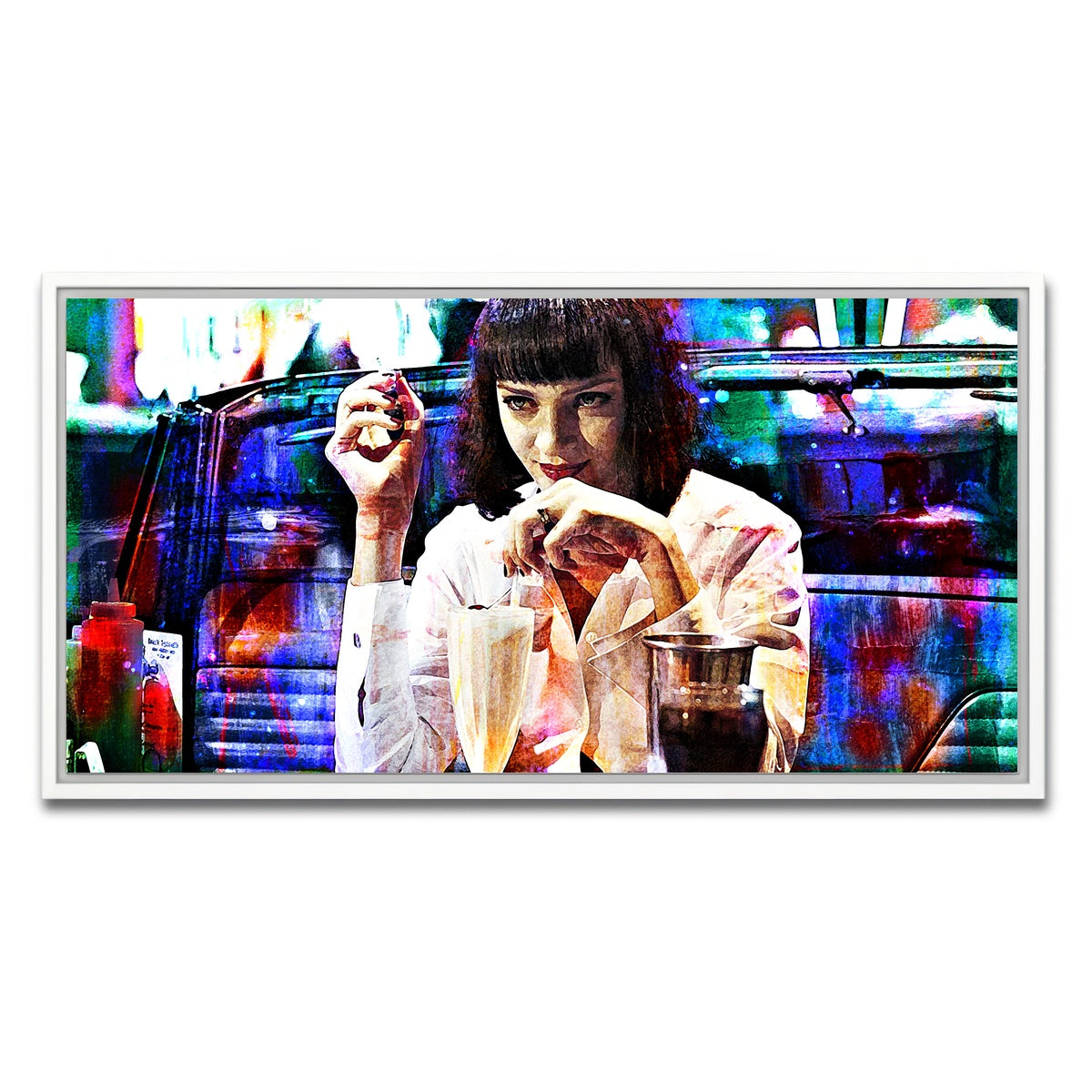 AUTO-MOCKUP WHITE | Mia's Milkshake | 1 Piece | White Framed Canvas | group=2x1