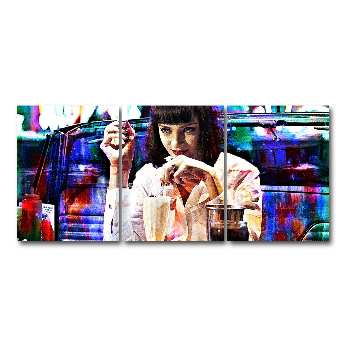 AUTO-MOCKUP WHITE | Mia's Milkshake | 3 Piece | Gallery Wrap Canvas | group=18x24