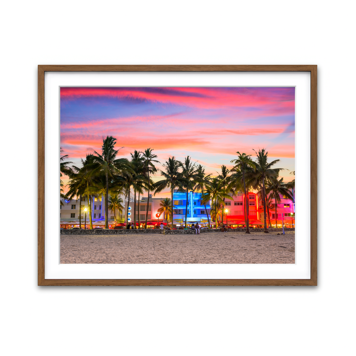 Framed Print 4x3 Walnut