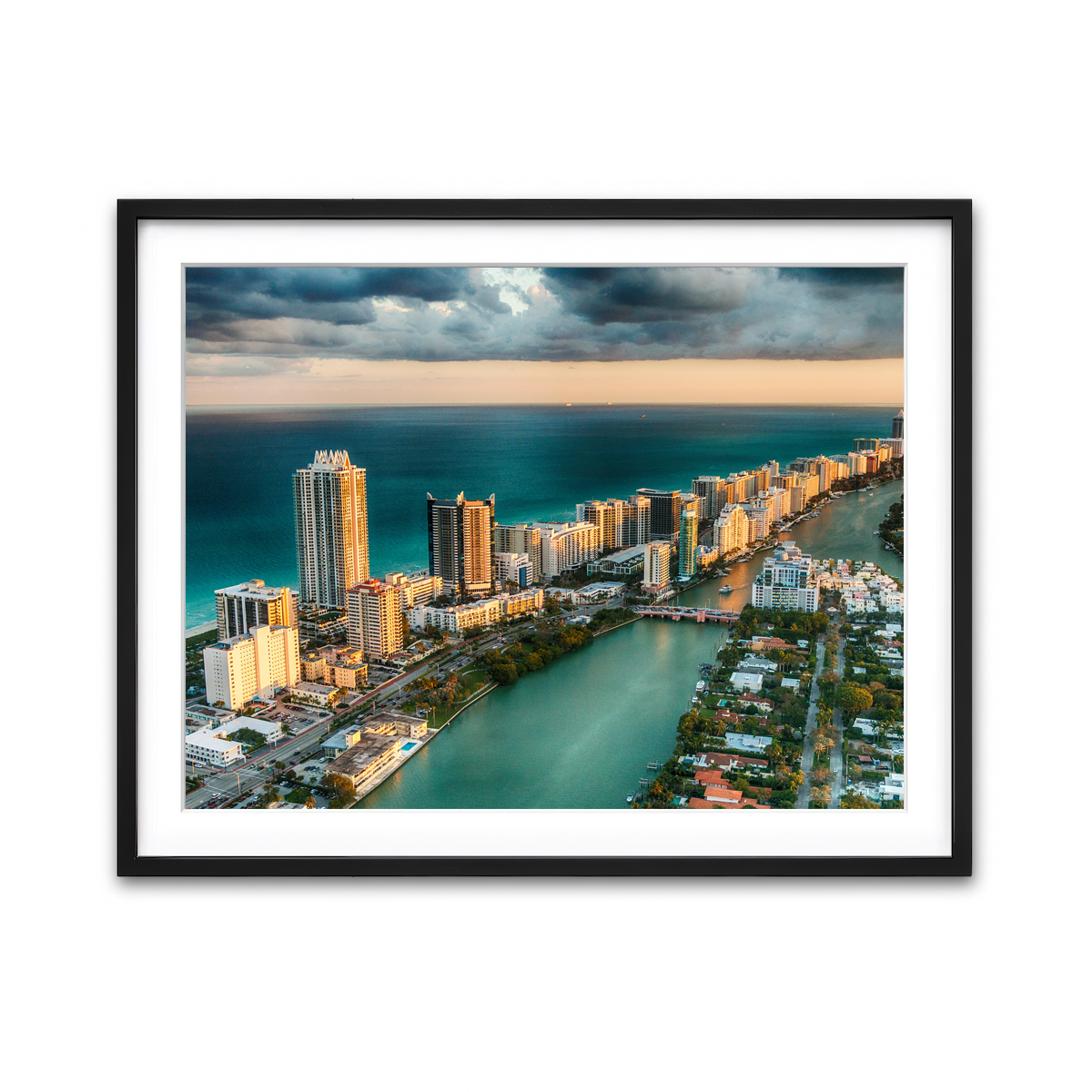 Framed Print 4x3 Black