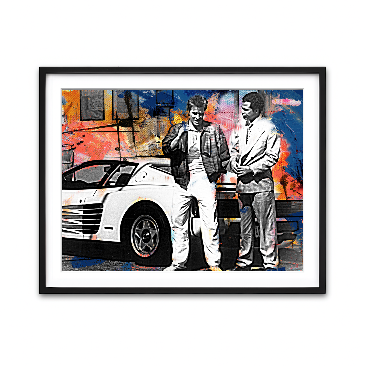 Framed Print 4x3 Black