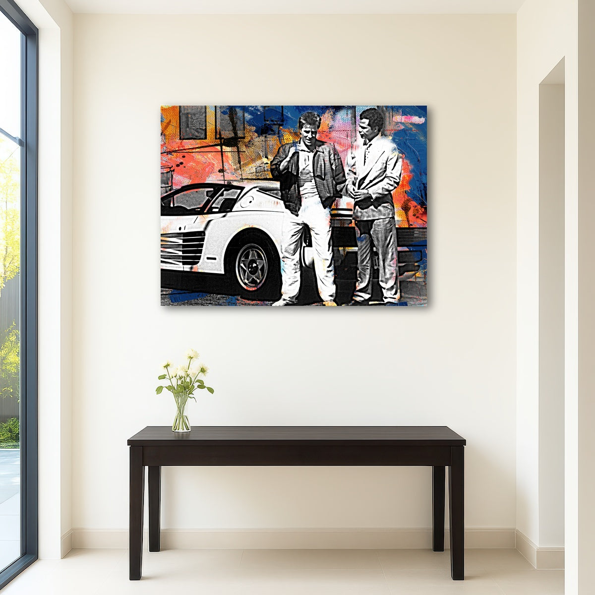 AUTO-MOCKUP ROOM | Miami Vice-Ferrari