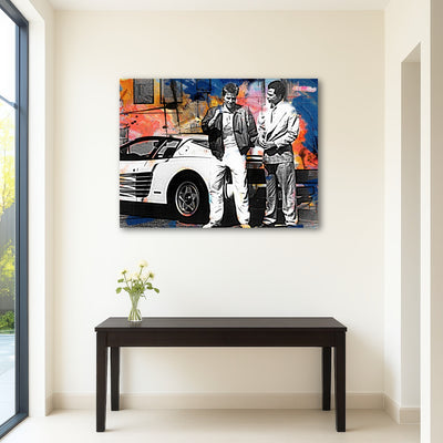 AUTO-MOCKUP ROOM | Miami Vice-Ferrari